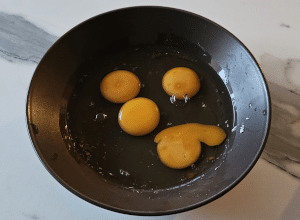 Pain perdu à la Tomate et au Chèvre - étape 7