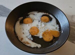 Pain perdu à la Tomate et au Chèvre - étape 9