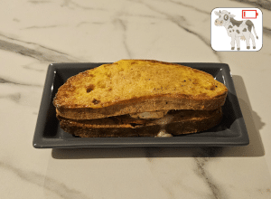 Pain perdu à la Tomate et au Chèvre