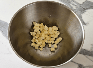 Pâte sablée aux Amandes - étape 1