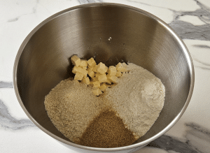 Pâte sablée aux Amandes - étape 2