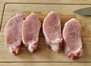 Pavé de Porc à la Tomate - étape 2