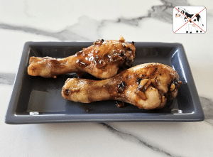 Pilons de Poulet laqués à l'Ail