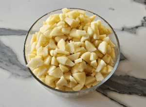 Crème aux Œufs façon Crumble aux Pommes - étape 7