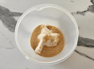 Crème aux Œufs façon Crumble aux Pommes - étape 9