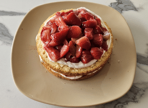 Layer-cake aux Fraises - étape 10