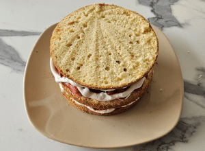 Layer-cake aux Fraises - étape 12