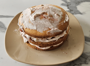 Layer-cake aux Fraises - étape 14