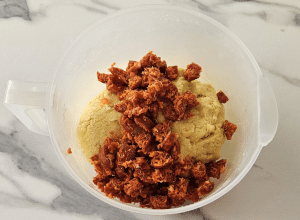 Cookies au Chorizo et Parmesan - étape 4