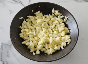 Courgettes farcies à la Ricotta - étape 2
