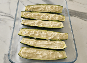 Courgettes farcies à la Ricotta - étape 9