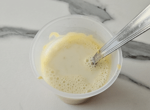 Mousse au Lemon curd - étape 2