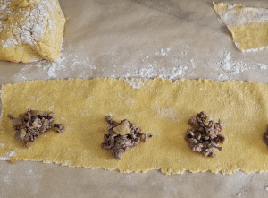 Raviolis au Bœuf et aux Oignons - étape 6