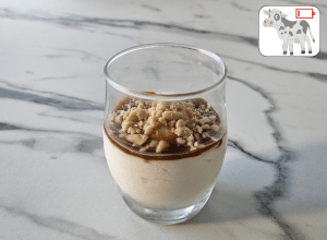 Sundae au Caramel beurre salé et Cacahuète