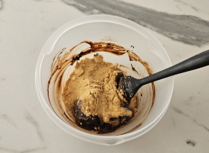 Tartelettes au Chocolat noir et éclats de Caramel - étape 16