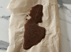 Tartelettes au Chocolat noir et éclats de Caramel - étape 2