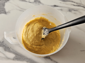 Cake marbré au Caramel beurre salé - étape 4