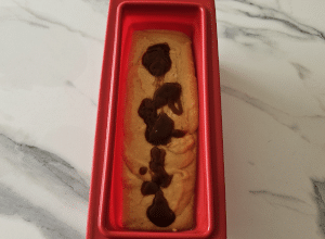 Cake marbré au Caramel beurre salé - étape 7