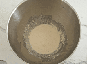Focaccia à la Fleur d'Oranger - étape 1