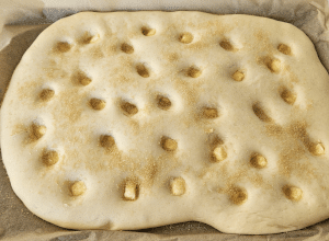 Focaccia à la Fleur d'Oranger - étape 10