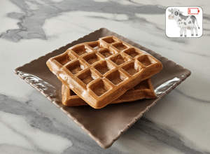 Gaufre à la Vanille sans gluten