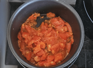 Sauce crémeuse à la Tomate et au Basilic - étape 4