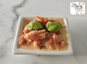 Sauce crémeuse à la Tomate et au Basilic