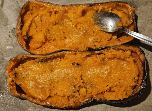 Butternut rôties au Lait de coco - étape 14