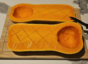 Butternut rôties au Lait de coco - étape 6