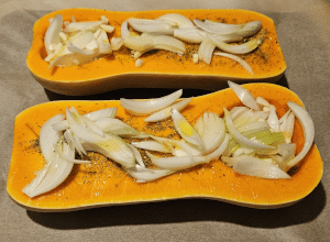 Butternut rôties au Lait de coco - étape 9