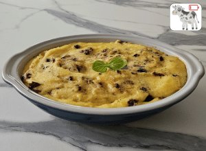 Polenta aux Tomates séchées, Câpres et Olives