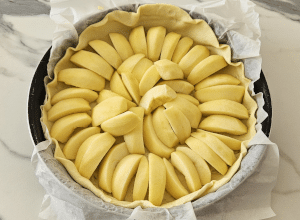 Tarte normande aux Pommes - étape 3