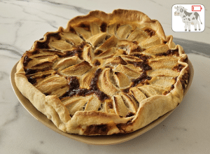 Tarte normande aux Pommes