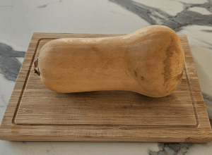 Sauce de Butternut rôti au four - étape 1