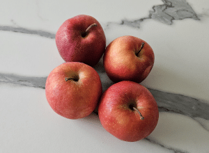 Pommes cuites express - étape 1