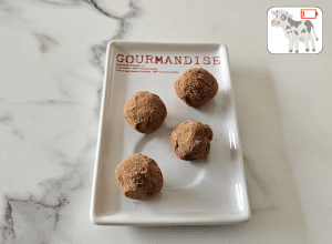Truffes au Chocolat noir