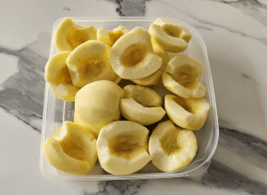Croustade de Pommes caramélisées - étape 1