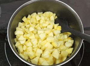 Croustade de Pommes caramélisées - étape 5