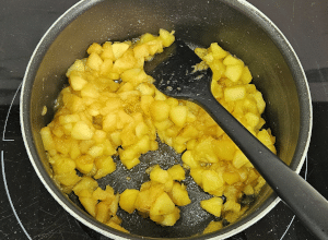 Croustade de Pommes caramélisées - étape 6