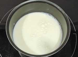 Crème renversée aux Pommes - étape 4