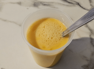 Crème renversée aux Pommes - étape 7