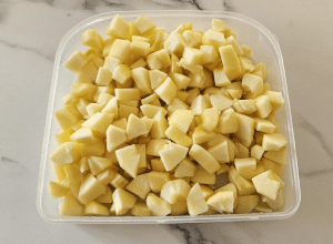 Flan pâtissier aux Pommes caramélisées - étape 3