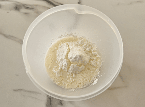 Flan pâtissier aux Pommes caramélisées - étape 4