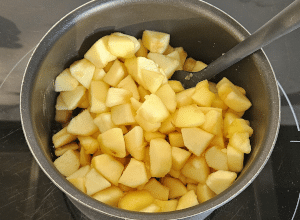 Flan pâtissier aux Pommes caramélisées - étape 5