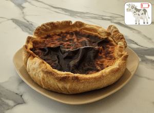 Flan pâtissier aux Pommes caramélisées