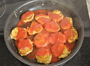 Boulettes de Poulet à la Mozzarella - étape 11