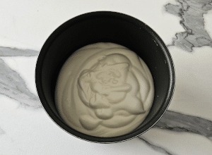 Panacotta sur compotée de Pommes - étape 2