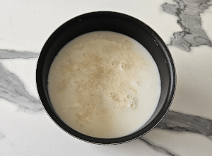Panacotta sur compotée de Pommes - étape 4