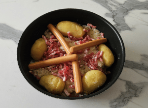 Choucroute express - étape 4