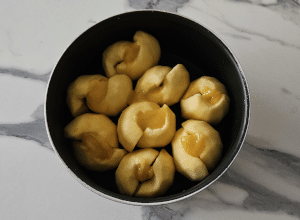 Pommes au Miel - étape 2